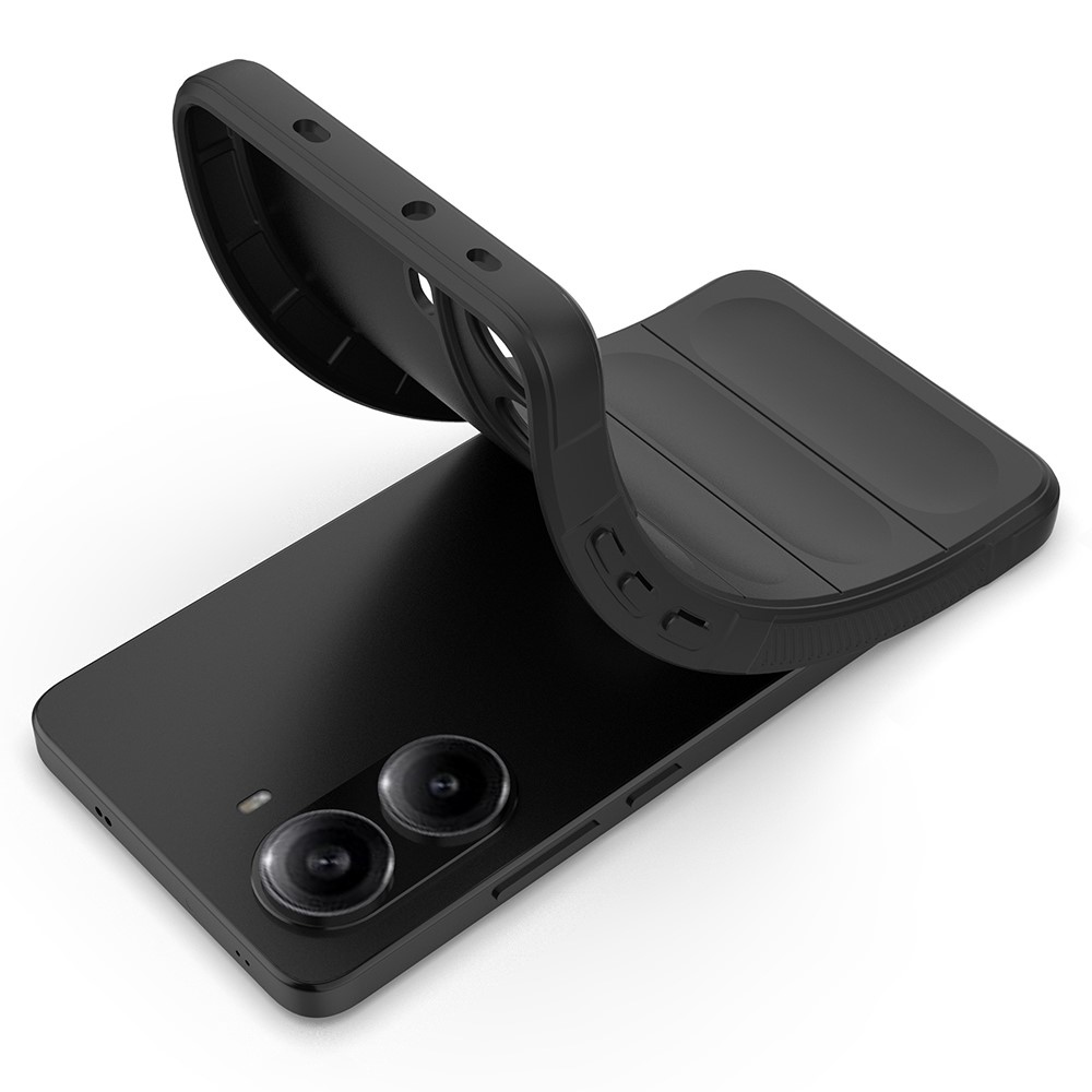 Rugg tartós zselés tok Xiaomi Poco X7 Pro 5G - fekete