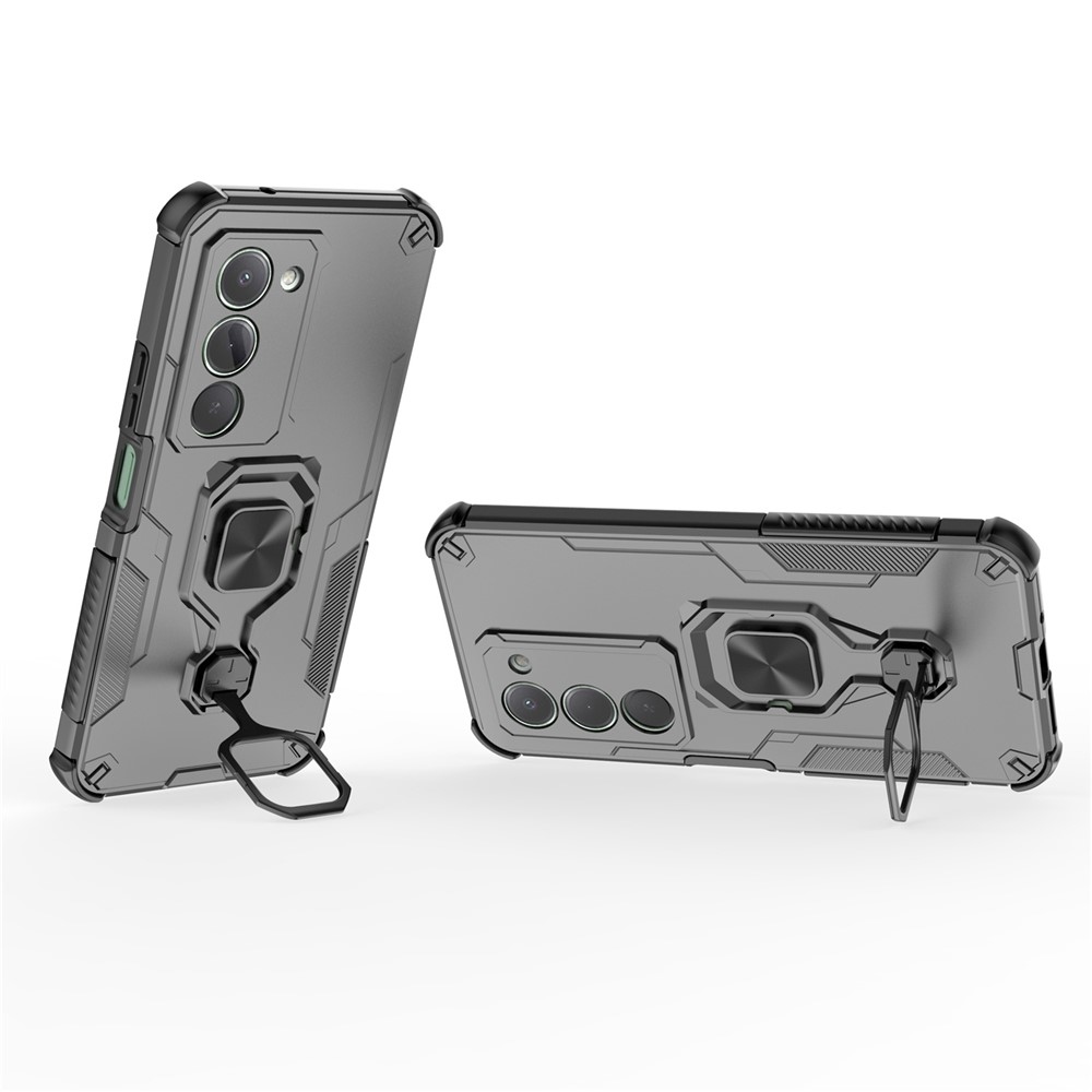 Gyűrűálló borítás a Xiaomi Redmi 15 5G (169mm) készülékhez - fekete