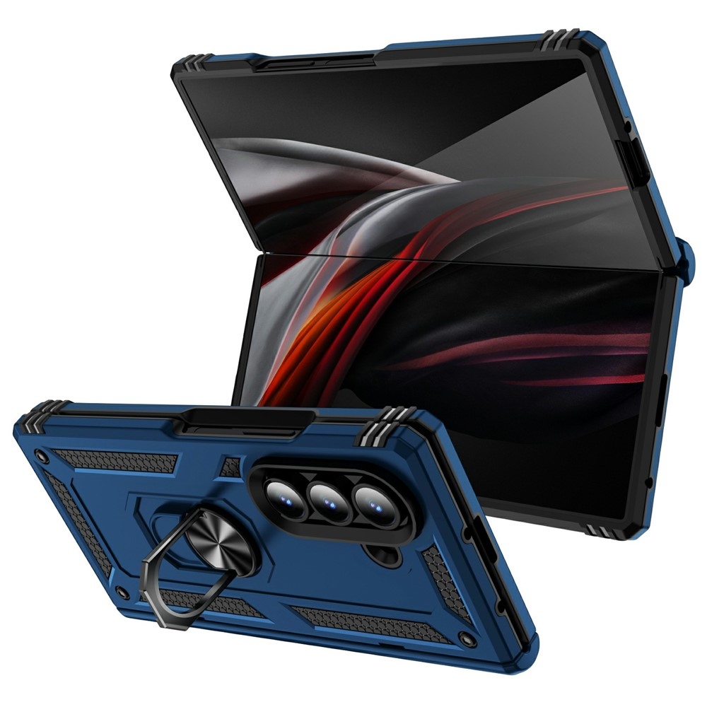 Gyűrűálló borítás Samsung Galaxy Z Fold7 5G készülékhez - kék