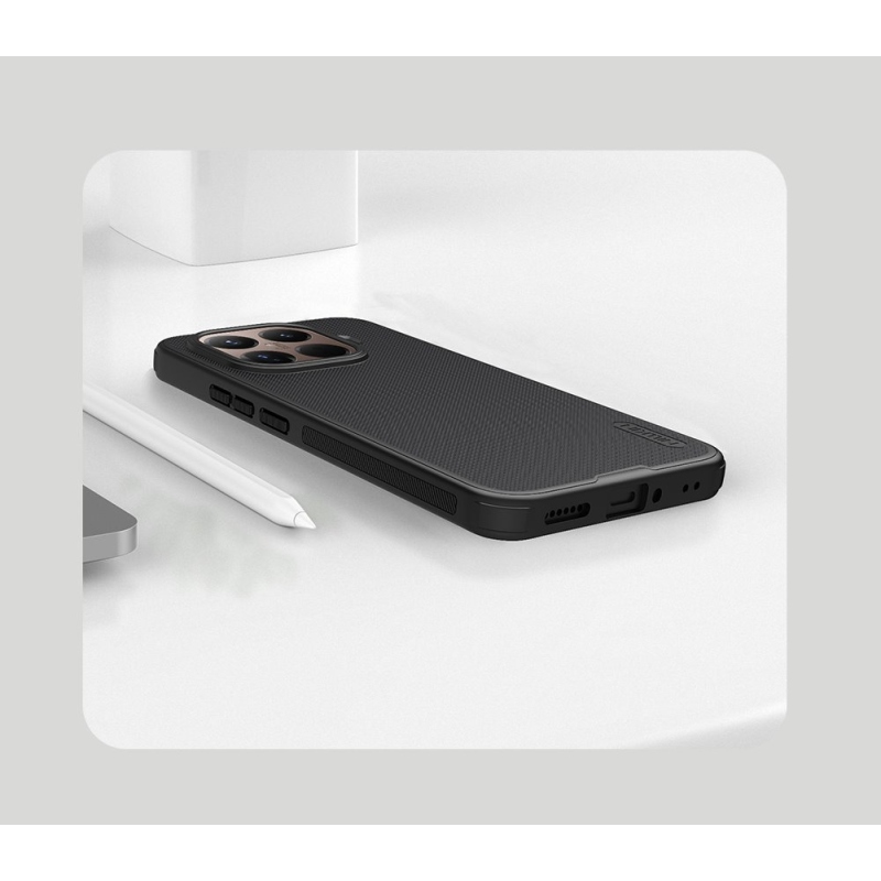 Nillkin Super Frosted PRO mágneses hátlap Xiaomi 15T Pro Fekete