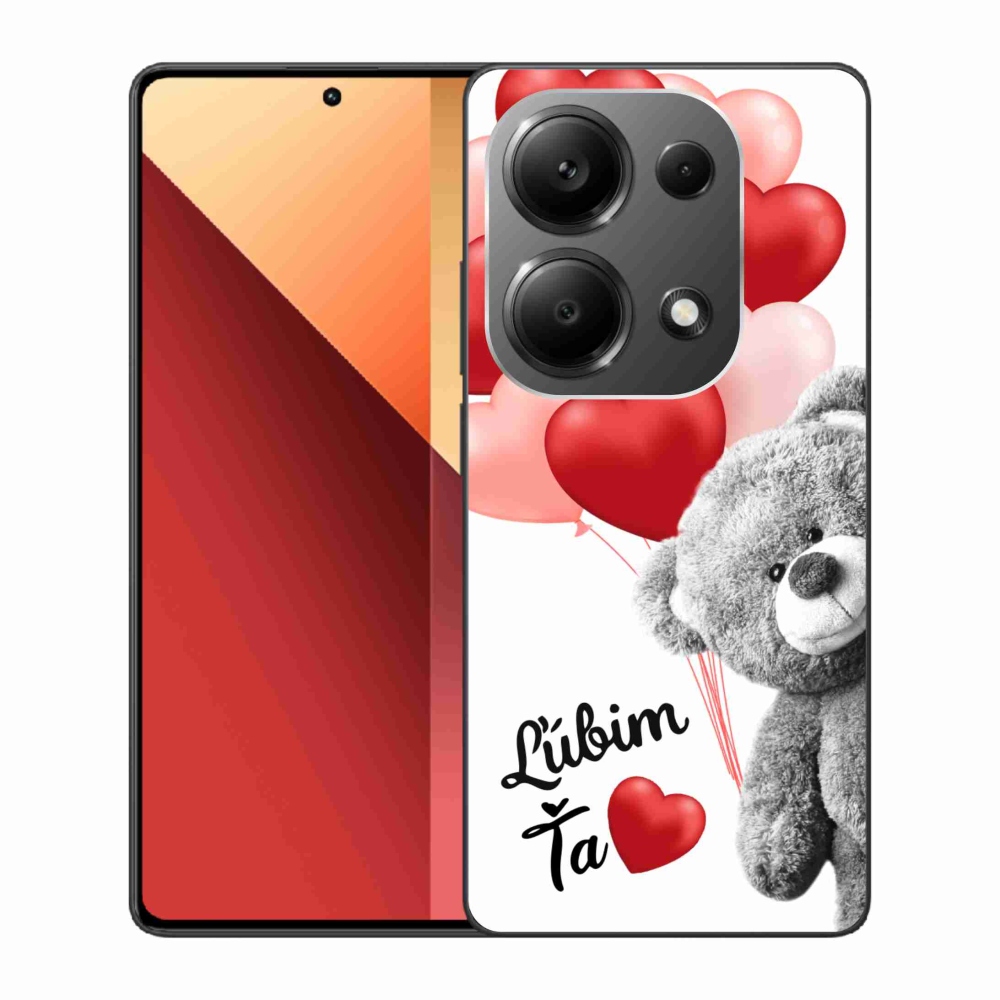 Gél tok mmCase a Xiaomi Redmi Note 13 Pro 4G/Poco M6 Pro számára - I love you en