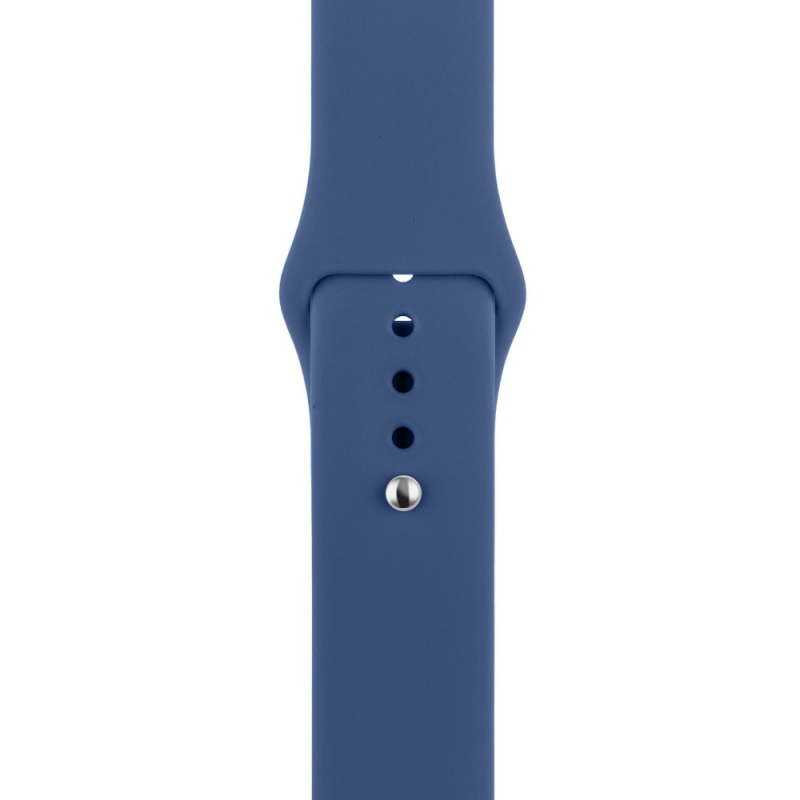 Csomag:ME szilikon szíj Apple Watch 42-49mm M-L kékhez