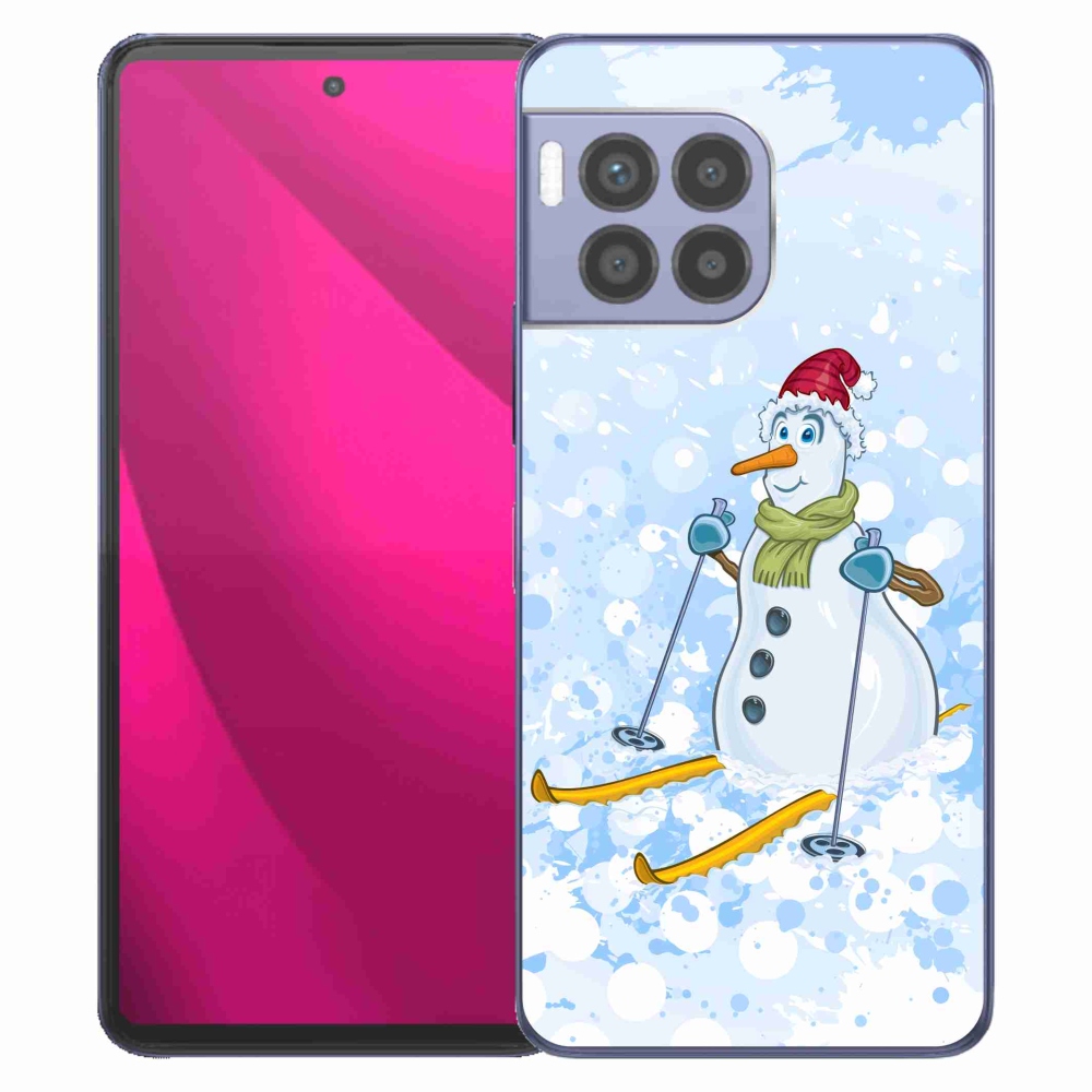 Zselés borítás mmCase a T-Mobile T Phone 2 Pro készülékhez - hóember