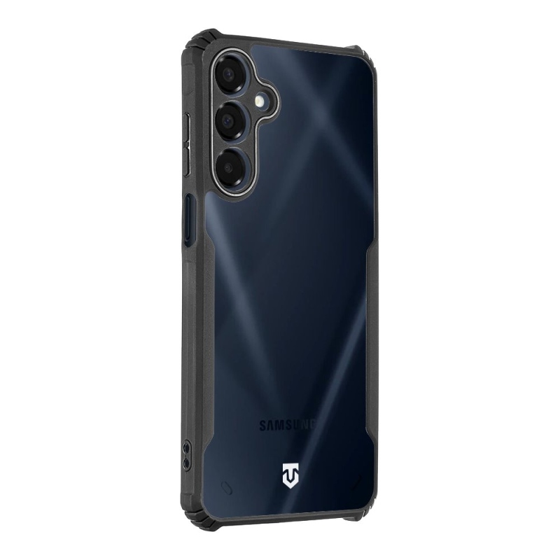 Taktikai Quantum lopakodó borító Samsung Galaxy A16 5G számára Tiszta/fekete