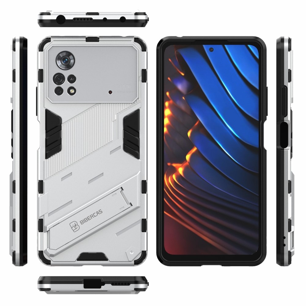 Tartós borítás Xiaomi Poco X4 Pro 5G készülékhez - fehér