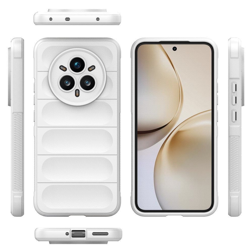 Rugg tartós zselés tok a Realme 14 Pro+ 5G készülékhez - fehér