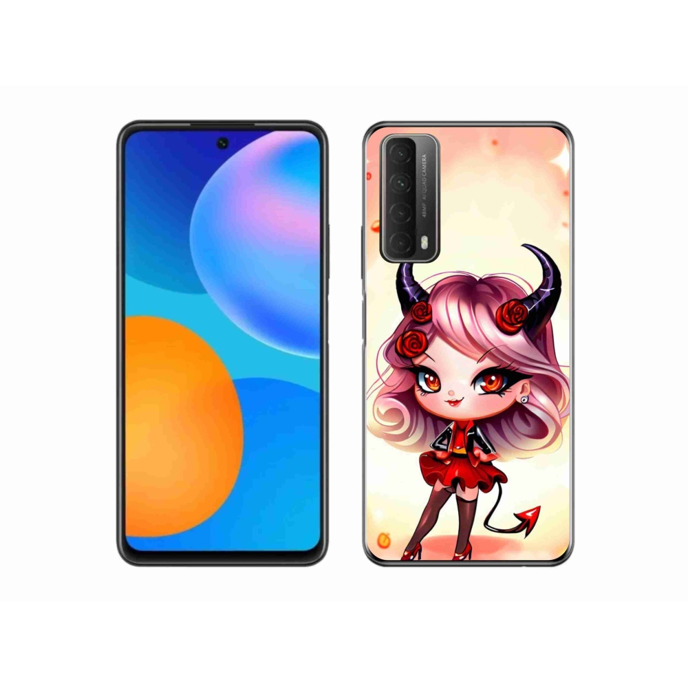 Zselés borítás mmCase a Huawei P Smart (2021) - rajzfilmördög