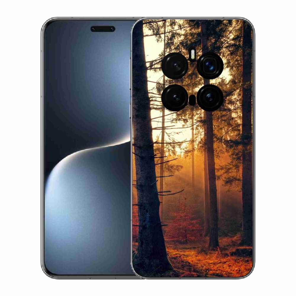Zselés borítás mmCase a Honor Magic 7 Pro 5G készülékhez - erdő
