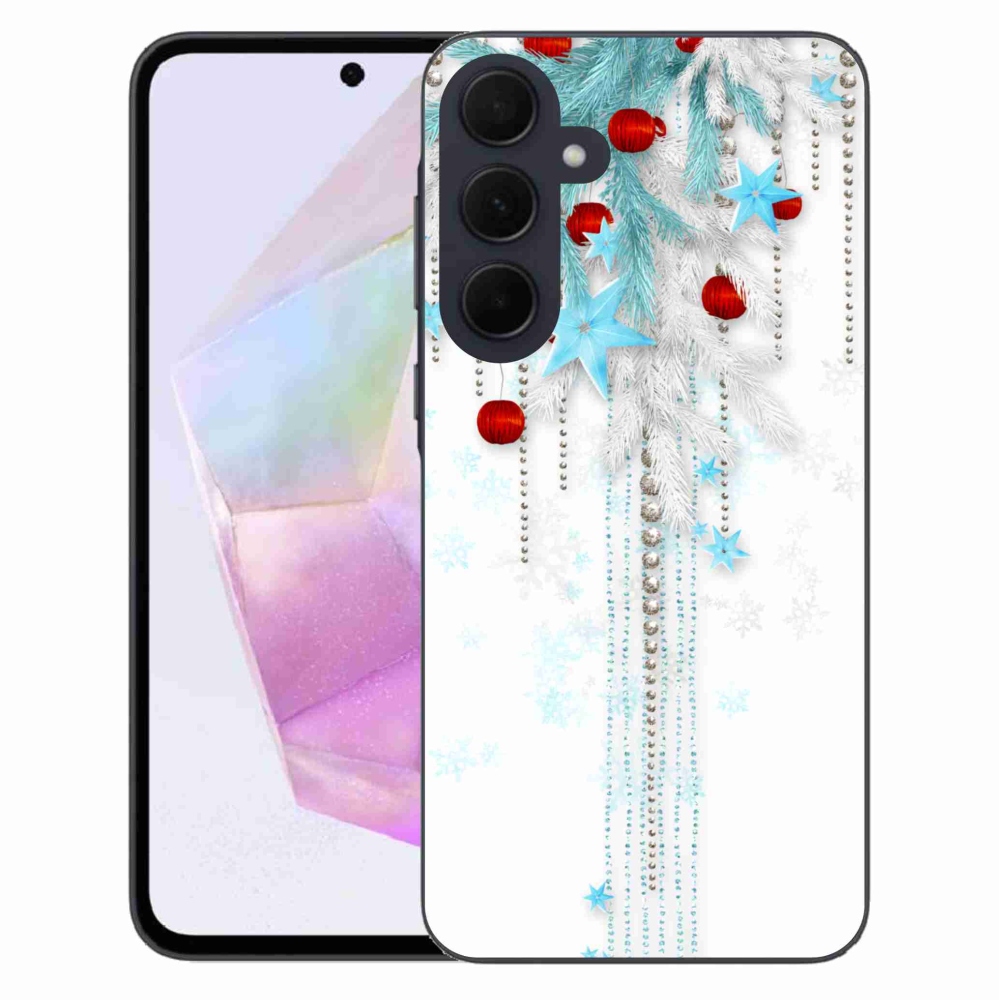 Gél borítás mmCase Samsung Galaxy A35 5G - karácsonyi dekorációk