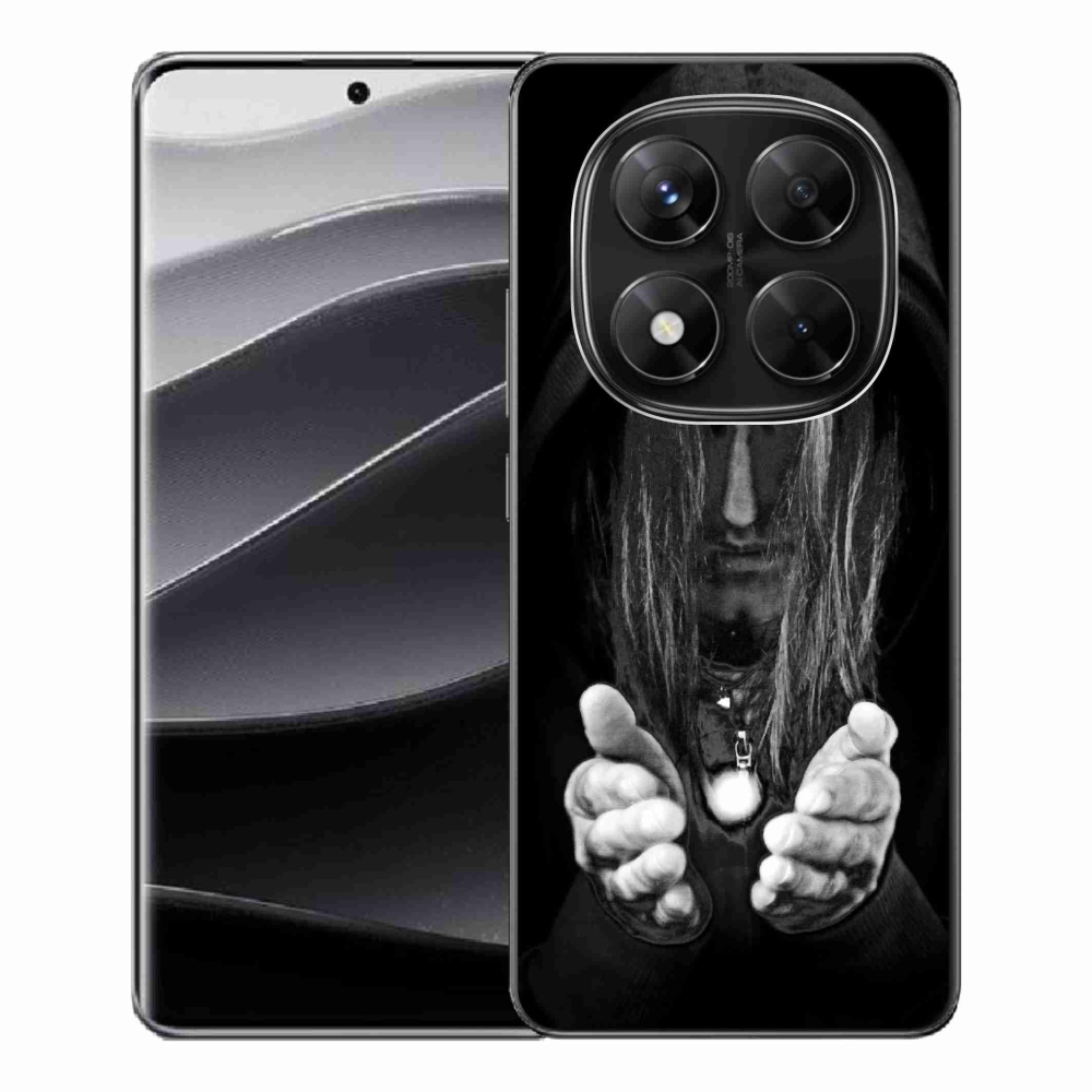 Gél borítás mmCase a Xiaomi Redmi Note 14 Pro 5G/Poco X7 5G számára - titokzatos személy