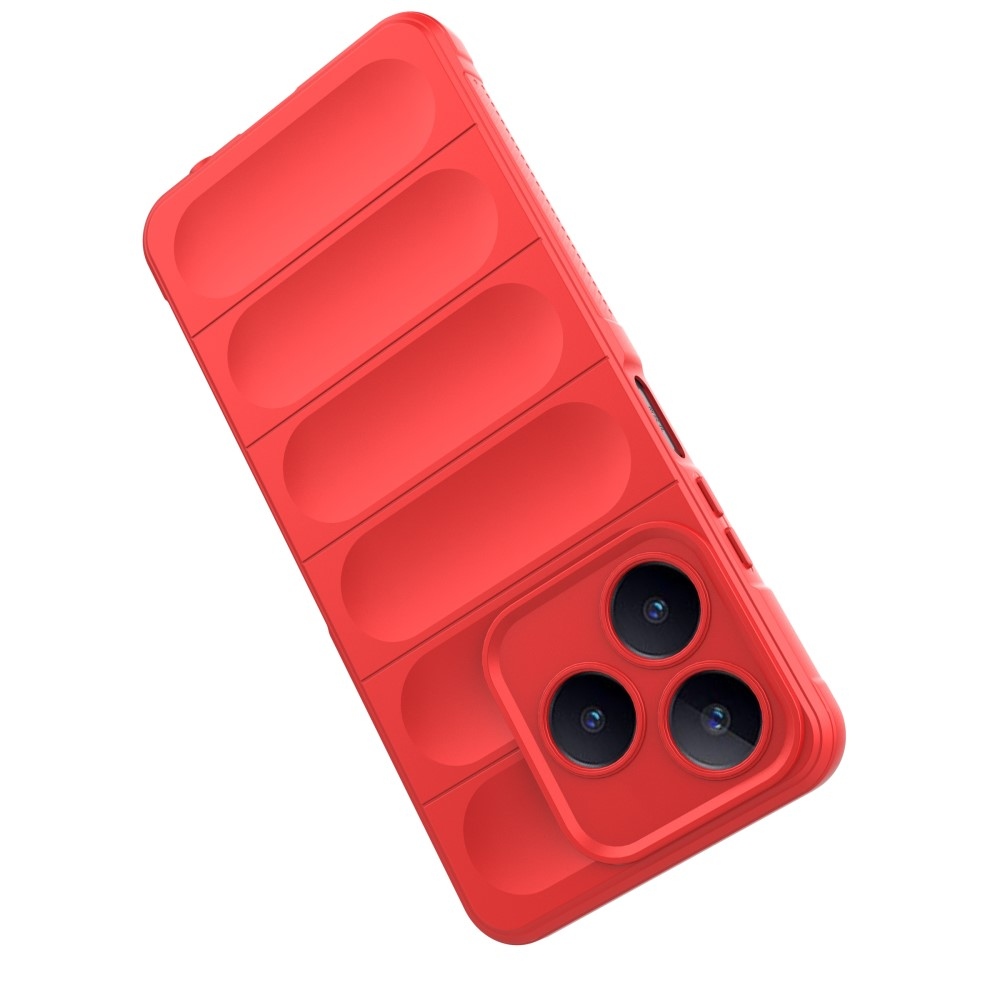 Rugg tartós zselés tok a Realme C63-hoz - piros