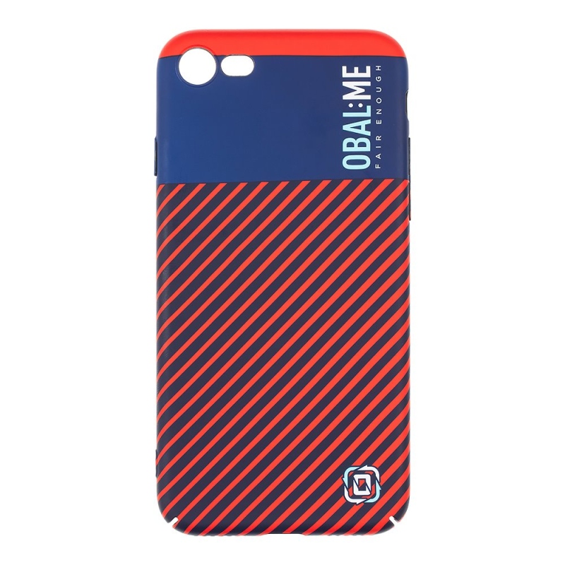 COVER:ME Flossy Stripes Cover for Apple iPhone 7/8/SE2020/SE2022 Kék/Vörös