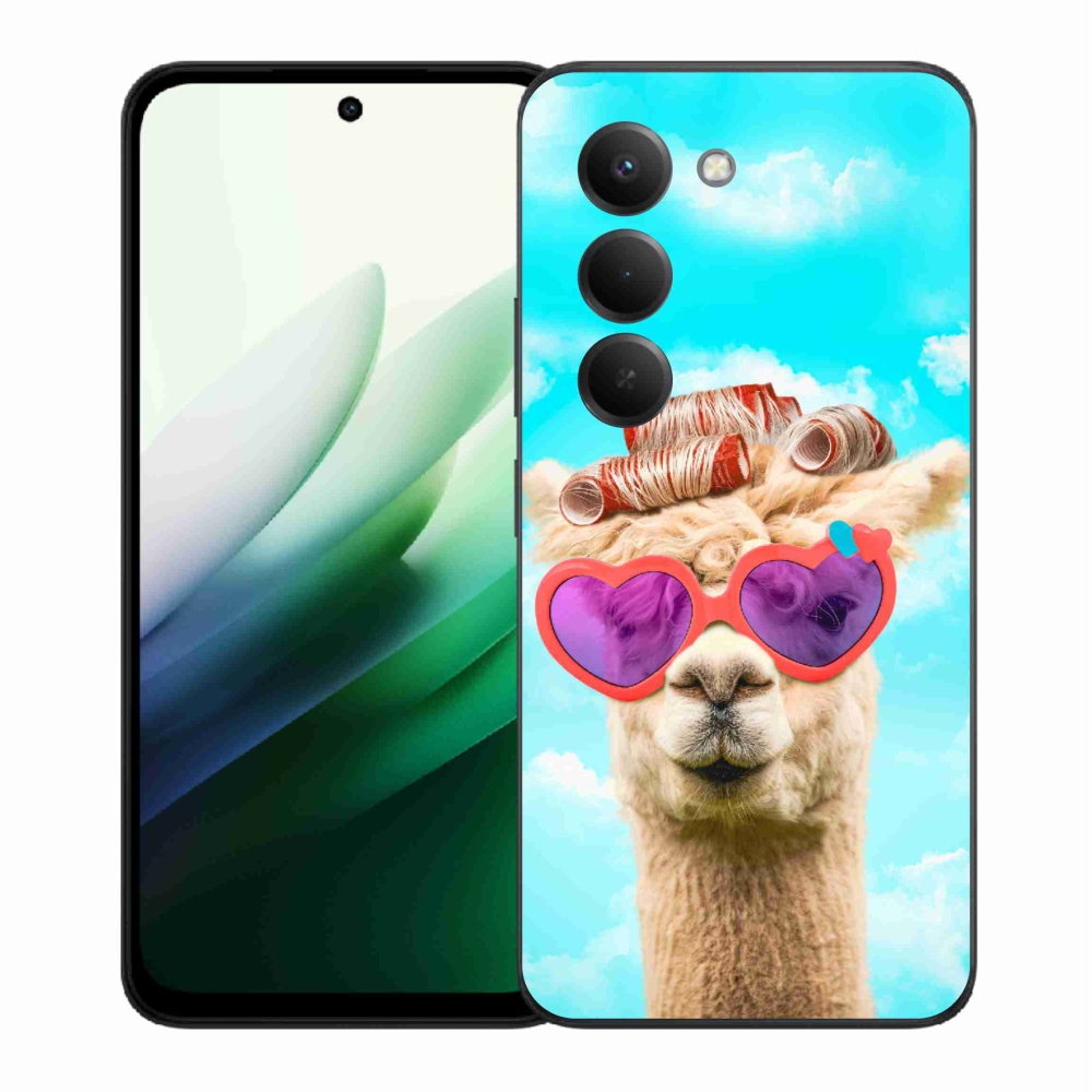 Gél borítás mmCase a Xiaomi Redmi 15 5G-hez - szemüveges láma