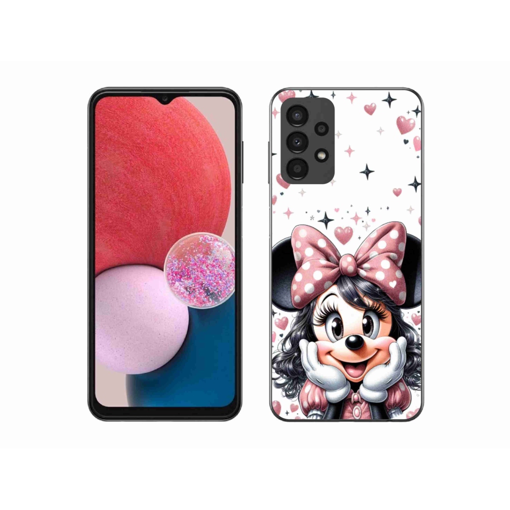Gél borítás mmCase Samsung Galaxy A13 4G készülékhez - minnie