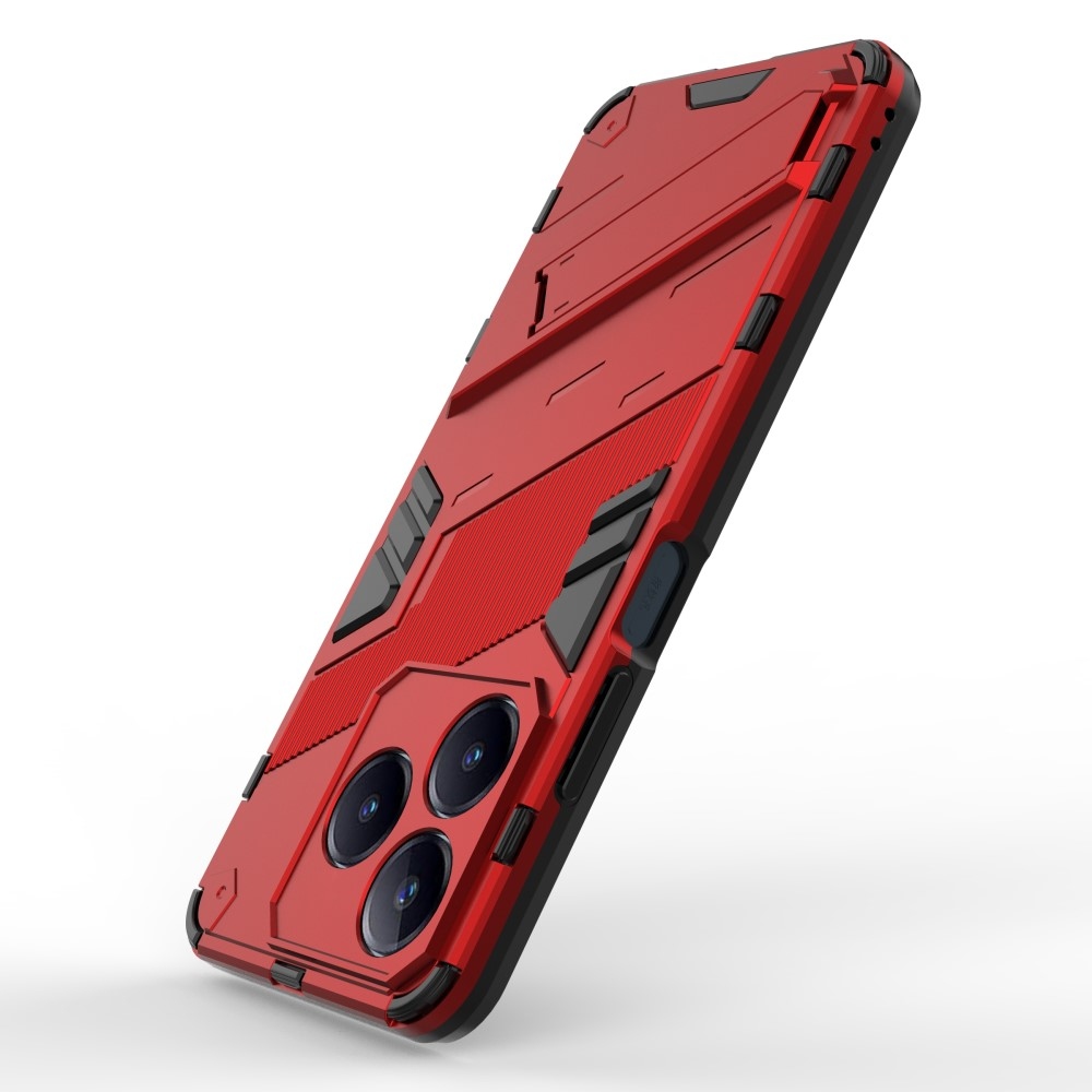 Tartós páncélzat a Realme C63 készülékhez - piros