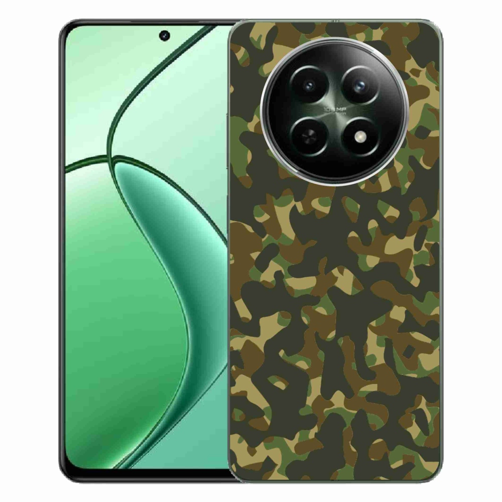 Zselés borítás mmCase a Realme 12 5G/12x 5G készülékhez - álcázó mintázat 1