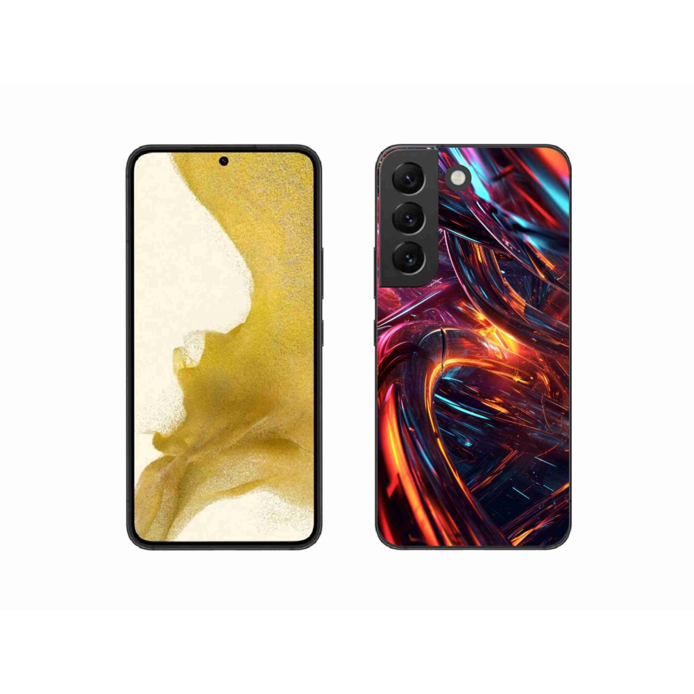 Gél borítás mmCase Samsung Galaxy S22 5G - absztrakt motívum 10