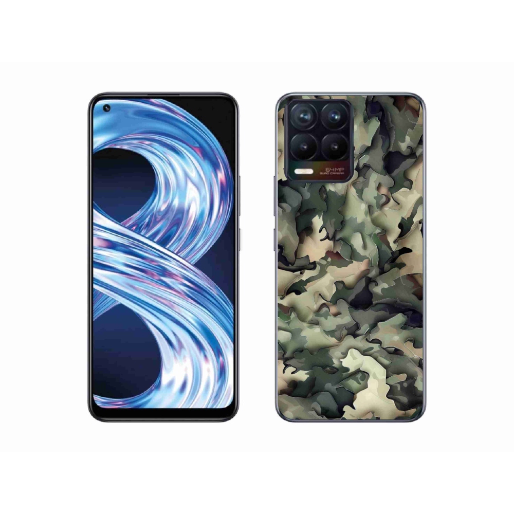 Gél borítás mmCase a Realme 8 Pro-hoz - terepszínű minta 9