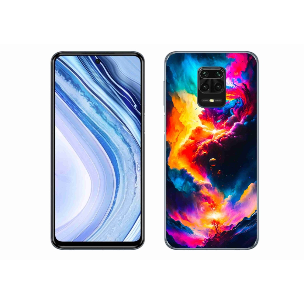 Gél borítás mmCase a Xiaomi Redmi Note 9S-hez - absztrakt motívum