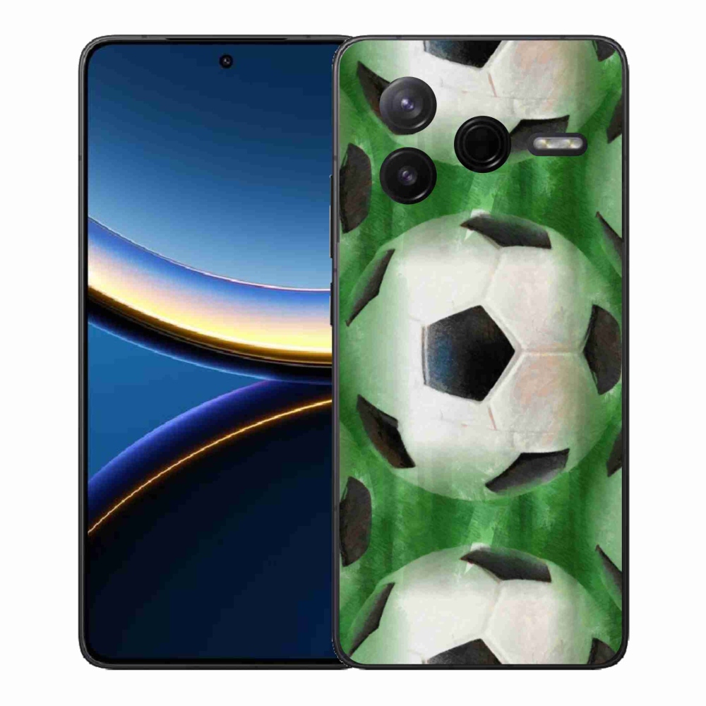 Gél borítás mmCase a Xiaomi Poco F7 Pro számára - focilabda