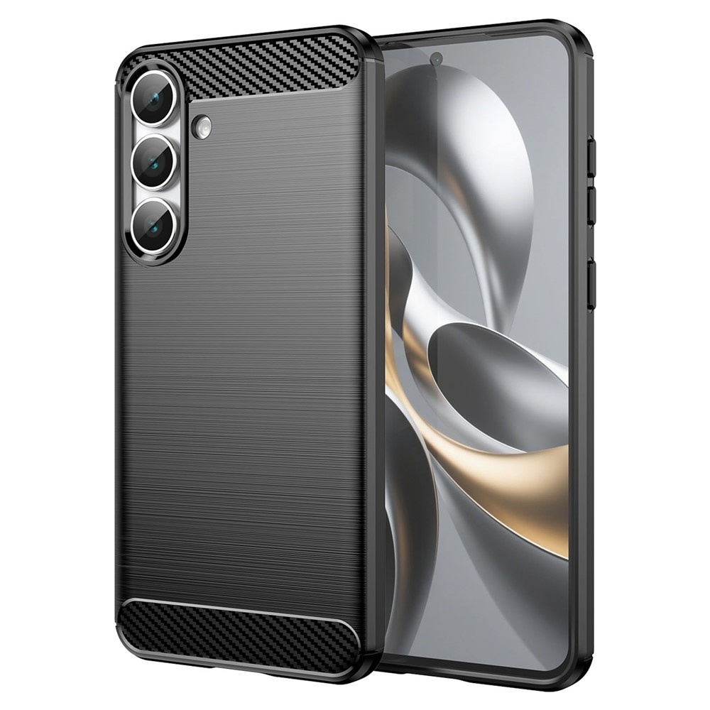 Szénálló zselés tok Samsung Galaxy S25 FE készülékhez - fekete