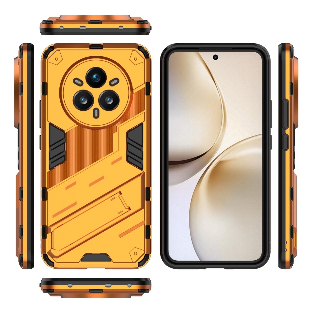 Armory tartós borító a Realme 14 Pro+ 5G készülékhez - narancssárga színben