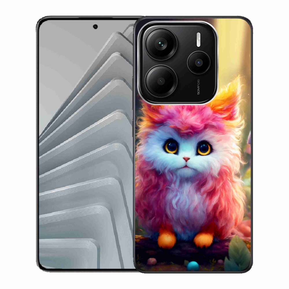 Gél borító mmCase a Xiaomi Redmi Note 14 5G számára - aranyos cica 5