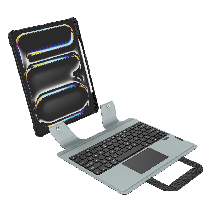 Nillkin Bumper GO billentyűzet tok (háttérvilágításos verzió) iPad Pro 13 2024 Fekete