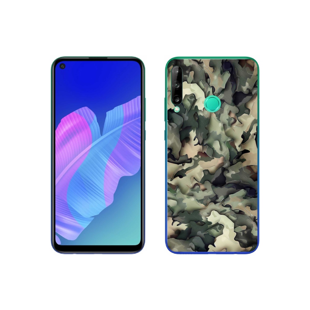 Gél borítás mmCase a Huawei P40 Lite E készülékhez - terepszínű minta 9