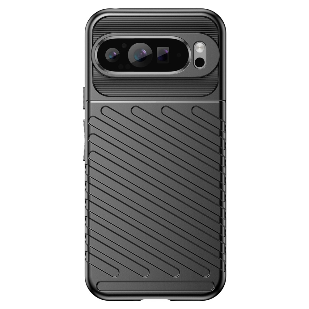 Thunder tartós zselés tok a Google Pixel 9 Pro XL-hez - fekete