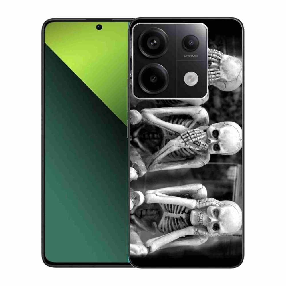 Gél borítás mmCase a Xiaomi Redmi Note 13 Pro 5G/Poco X6 5G - csontvázakhoz
