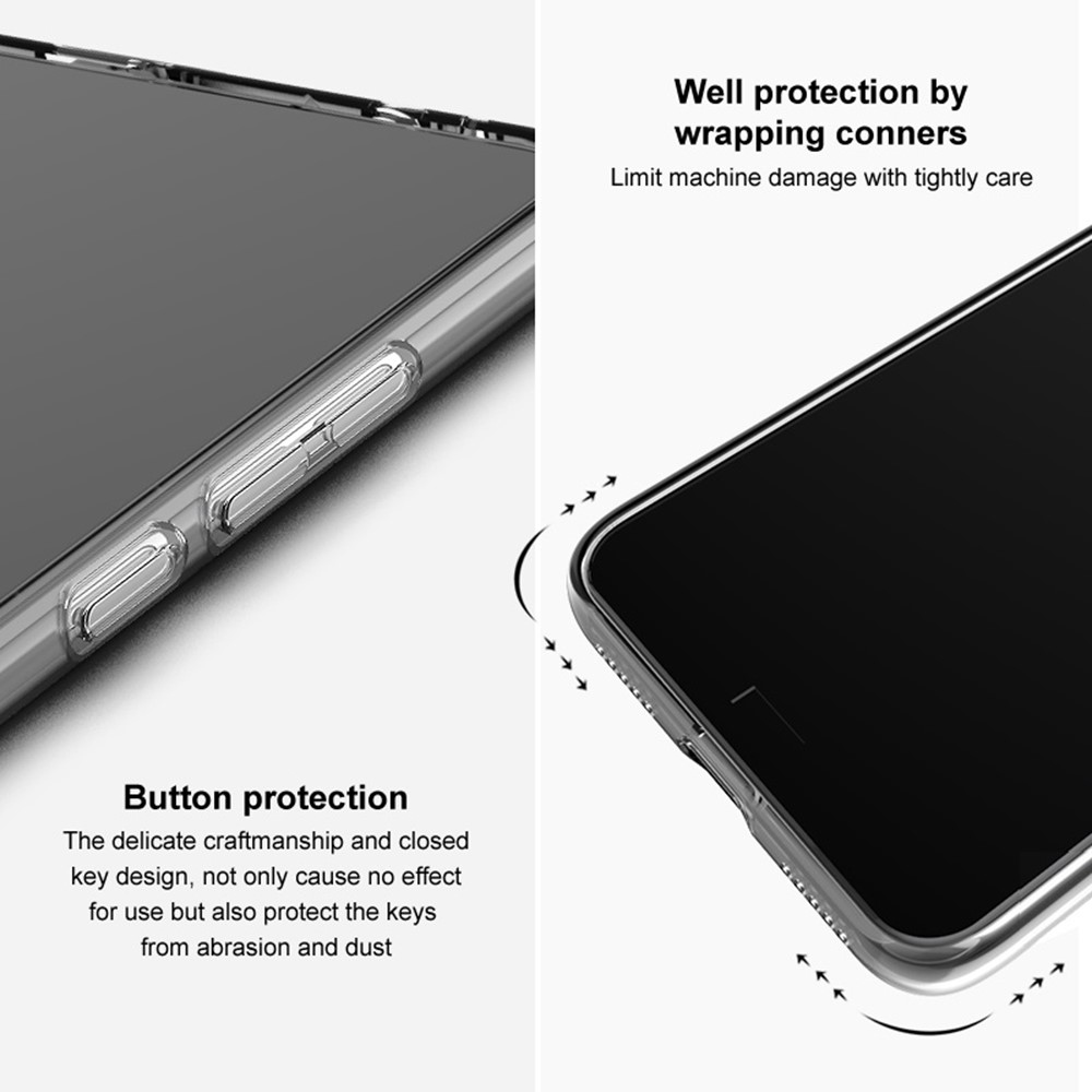 IMK átlátszó zselés tok Samsung Galaxy A56 5G készülékhez