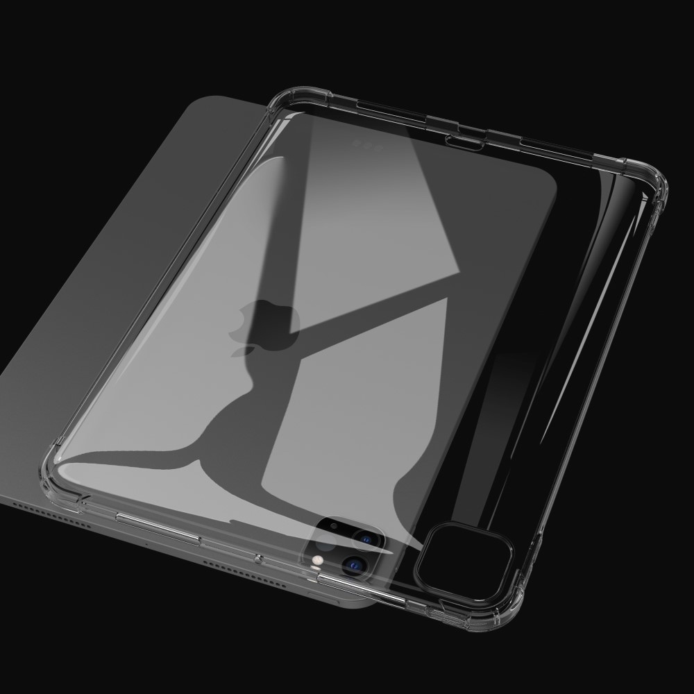 Átlátszó zselés tok iPad Pro 13 (2024) - átlátszó