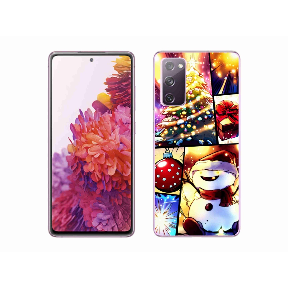 Gél borítás mmCase Samsung Galaxy S20 FE - Karácsonyi motívumok 1