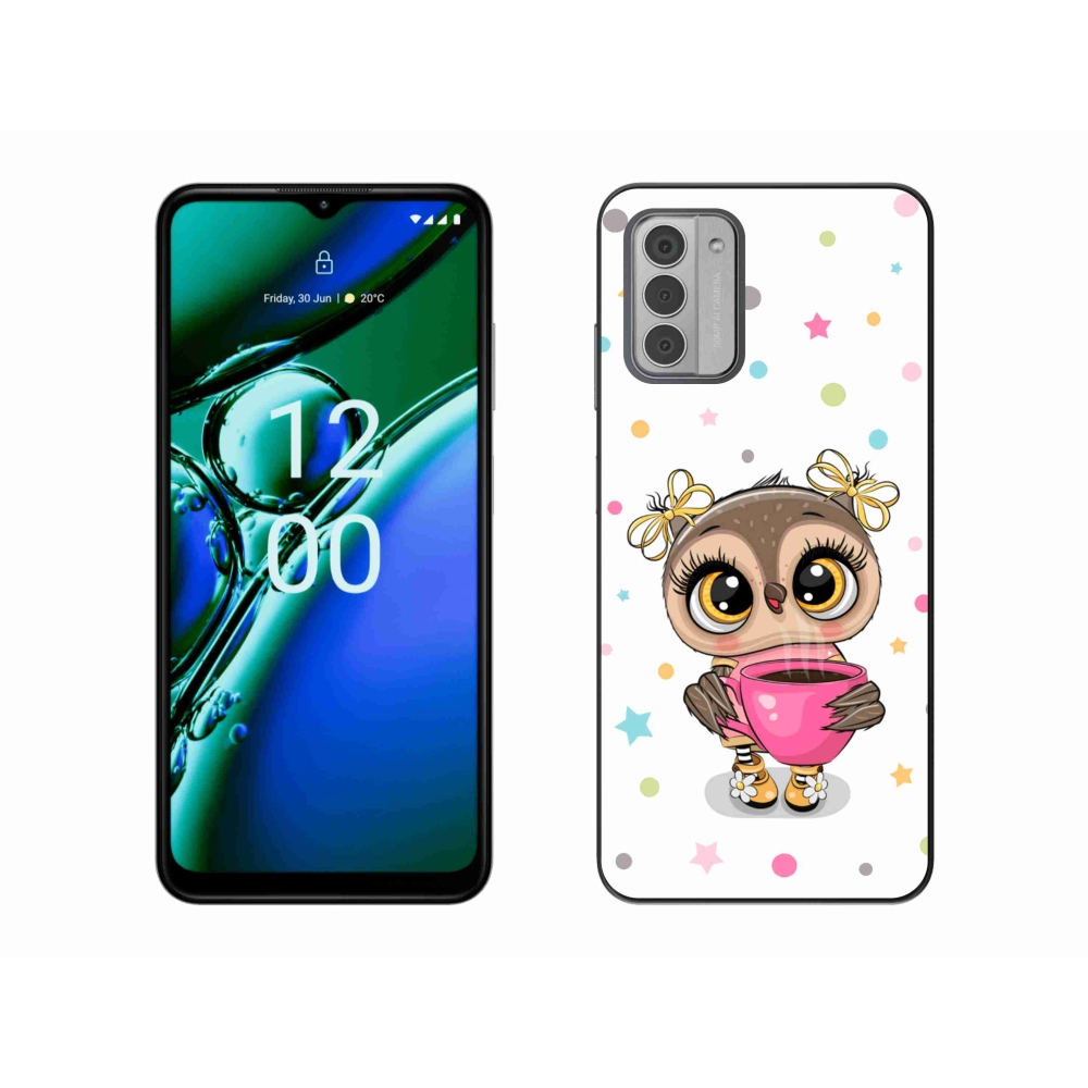 Zselés borítás mmCase a Nokia G42 készülékhez - rajzfilm bagoly
