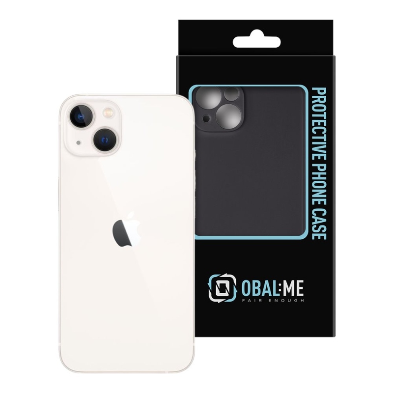 COVER:ME matt TPU borítás Apple iPhone 13 fekete készülékhez