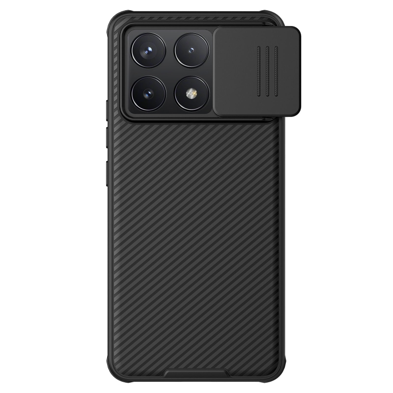 Nillkin CamShield PRO hátlap a Poco F6 Pro számára Fekete
