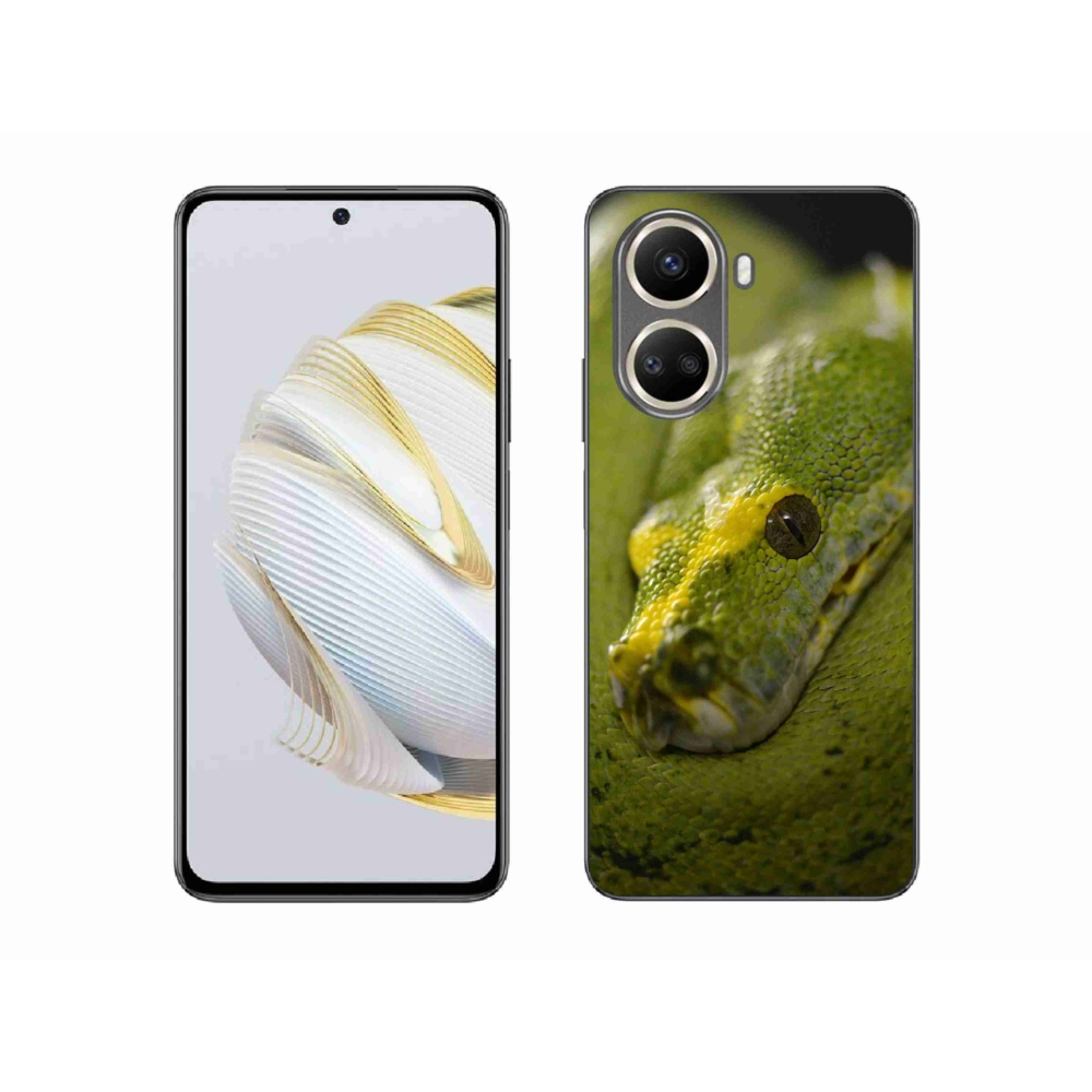 Gél borítás mmCase a Huawei Nova 10 SE számára - kígyó 2