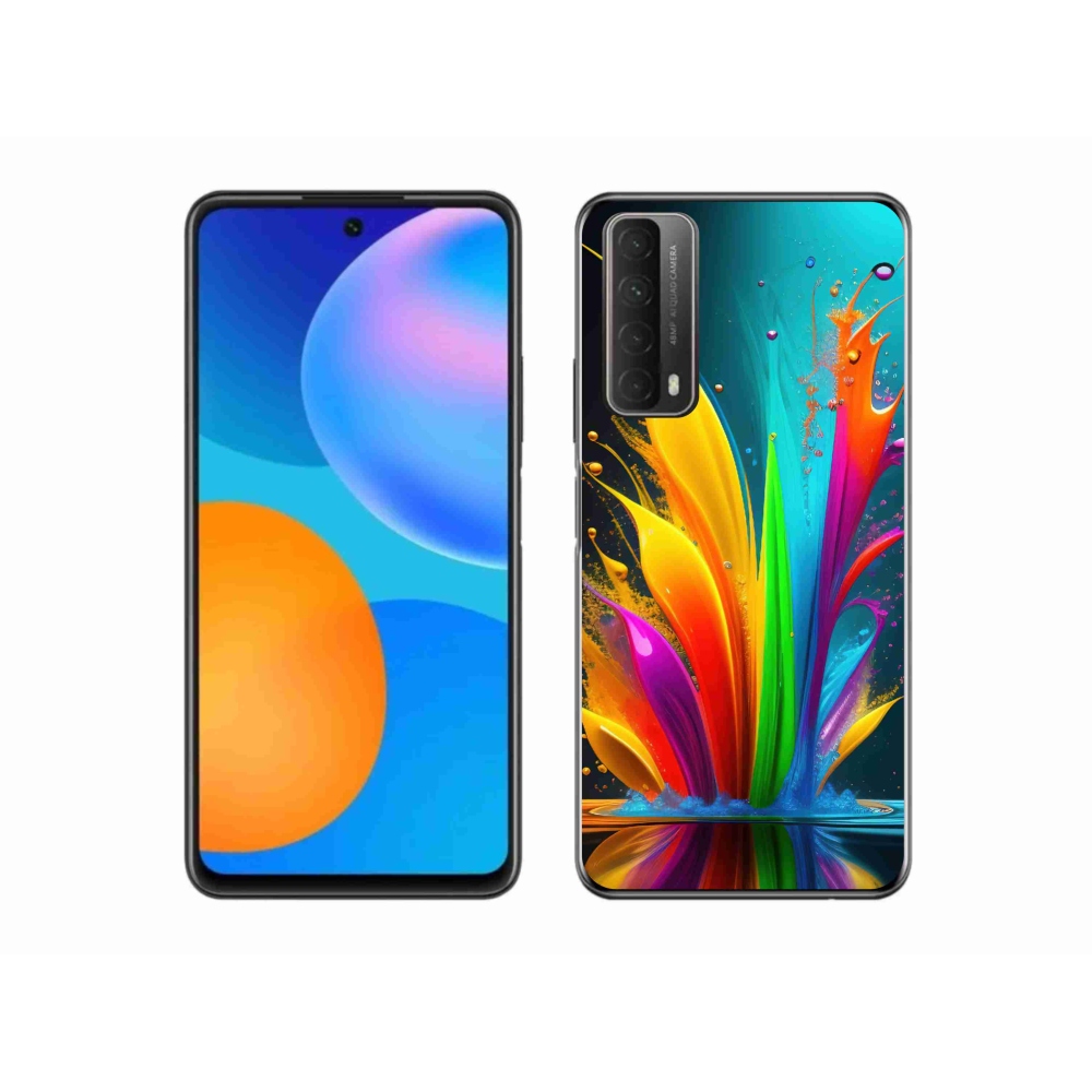 Zselés borítás mmCase a Huawei P Smart (2021) - absztrakt motívum 1