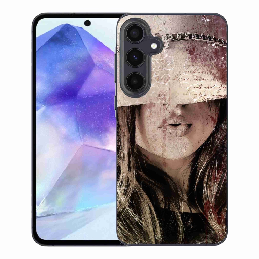 Gél borítás mmCase Samsung Galaxy A55 5G - lány