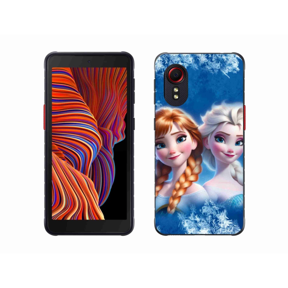 Gél borítás mmCase Samsung Galaxy Xcover 5 - Ice Kingdom 2 - Jégkirályság 2
