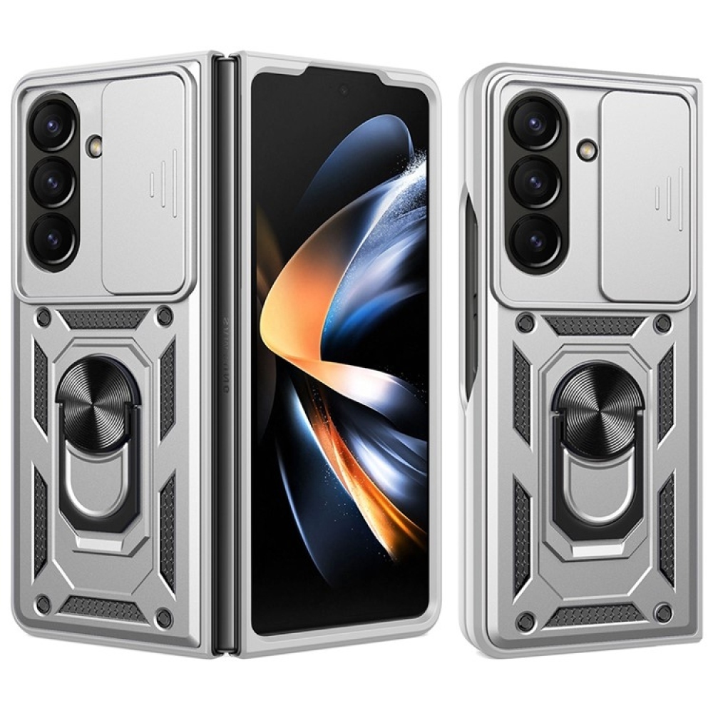Csúszásálló borító Samsung Galaxy Z Fold7 5G készülékhez - ezüst