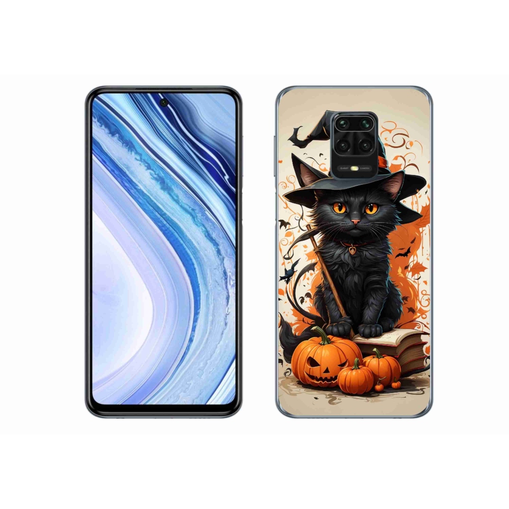 Gél borítás mmCase a Xiaomi Redmi Note 9S-hez - macskavarázsló