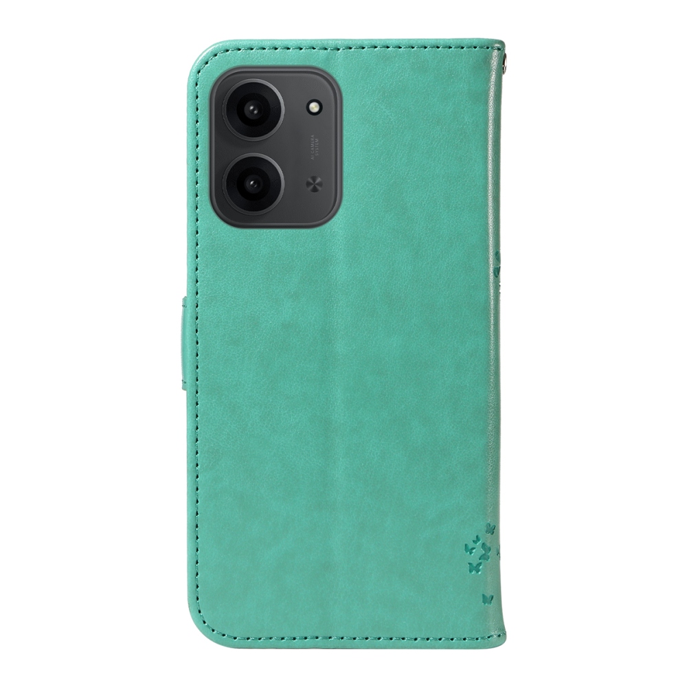 Fák könyve tok Xiaomi Redmi 15C 4G/5G (173mm) - teáskék színű