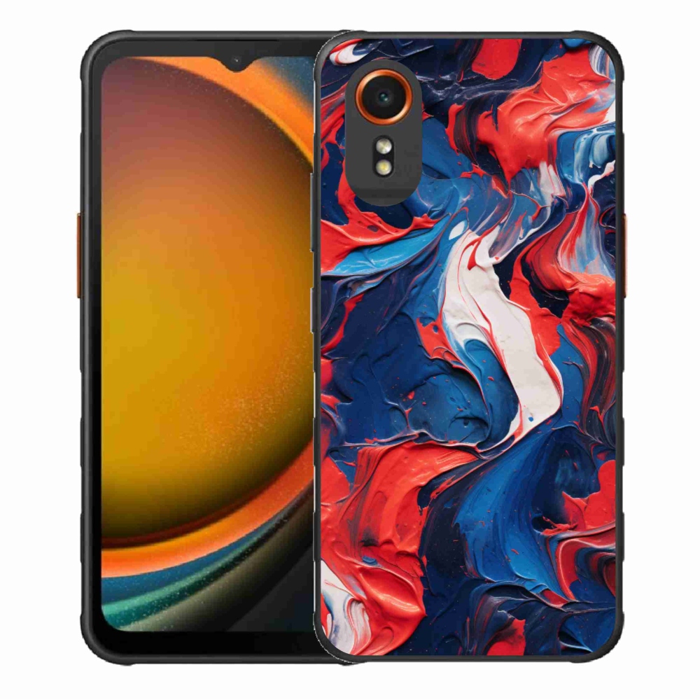 Gél borítás mmCase Samsung Galaxy Xcover 7 - absztrakt motívum 7