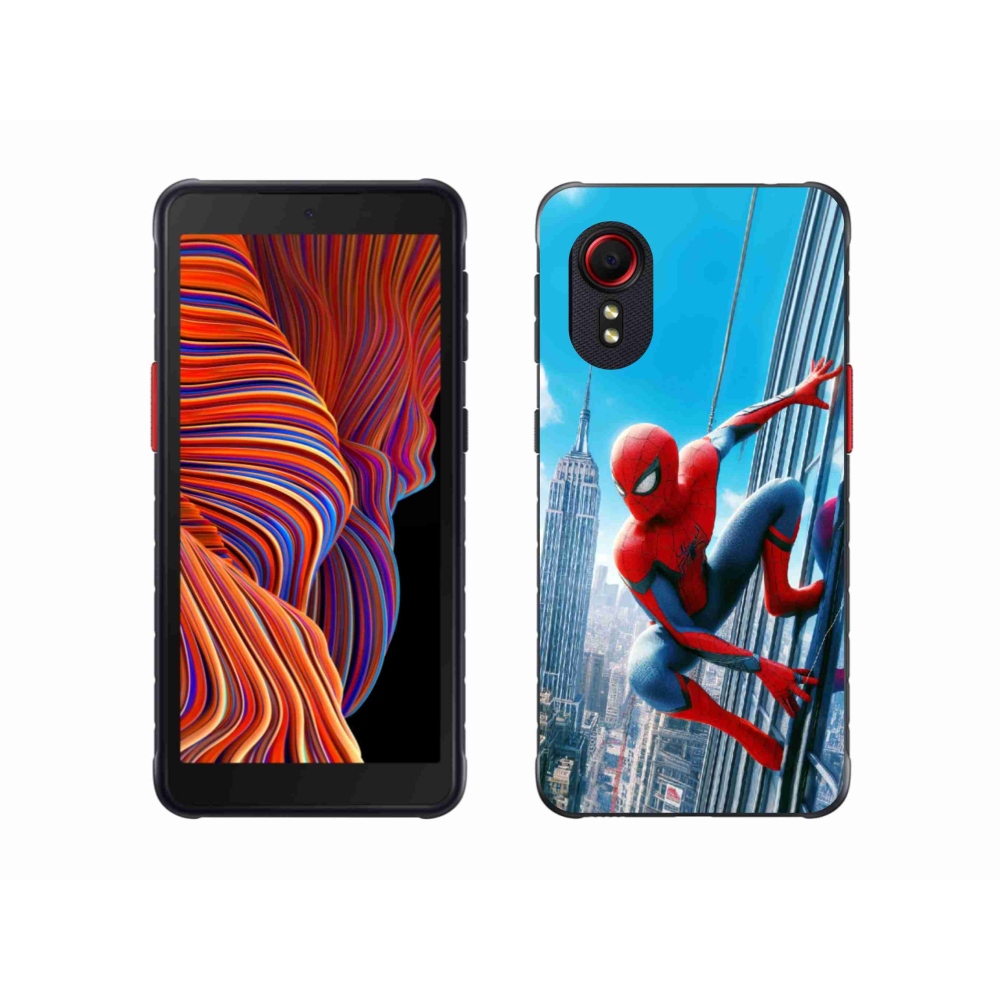 Gél borítás mmCase Samsung Galaxy Xcover 5 készülékhez - pókember