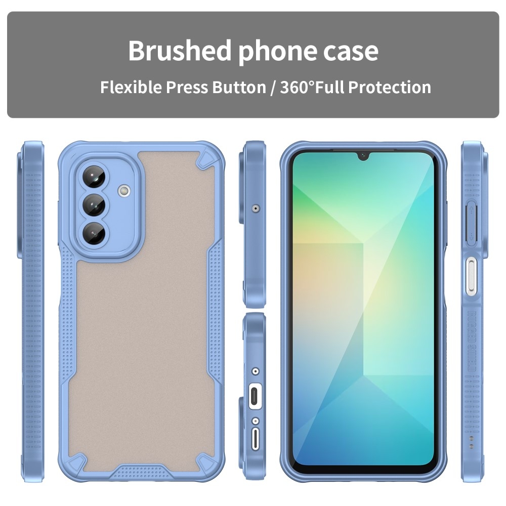 Fagyasztott tartós borítás Samsung Galaxy A26 5G készülékhez - kék