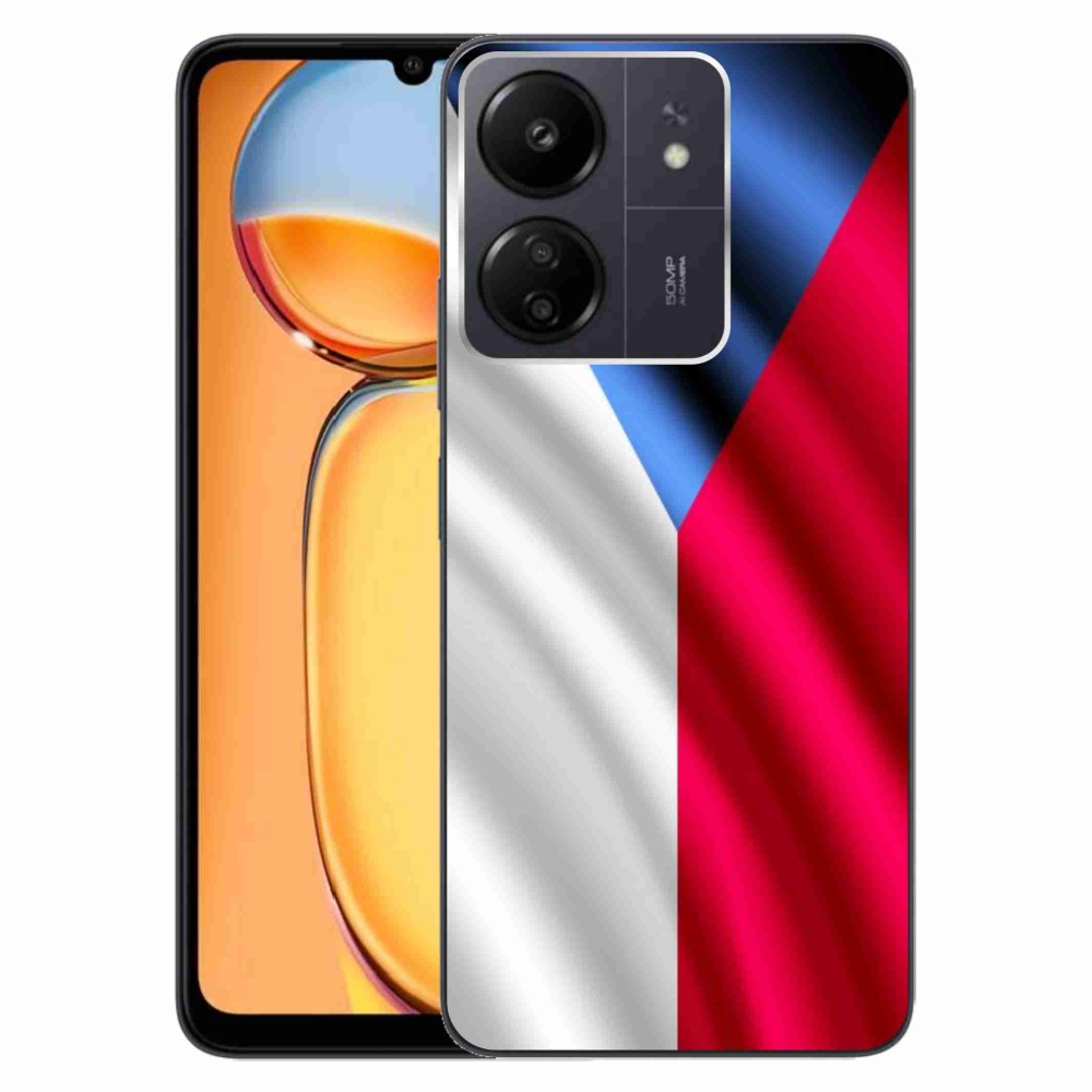 Gél borító mmCase a Xiaomi Poco C65/Redmi 13C - cseh zászlóhoz