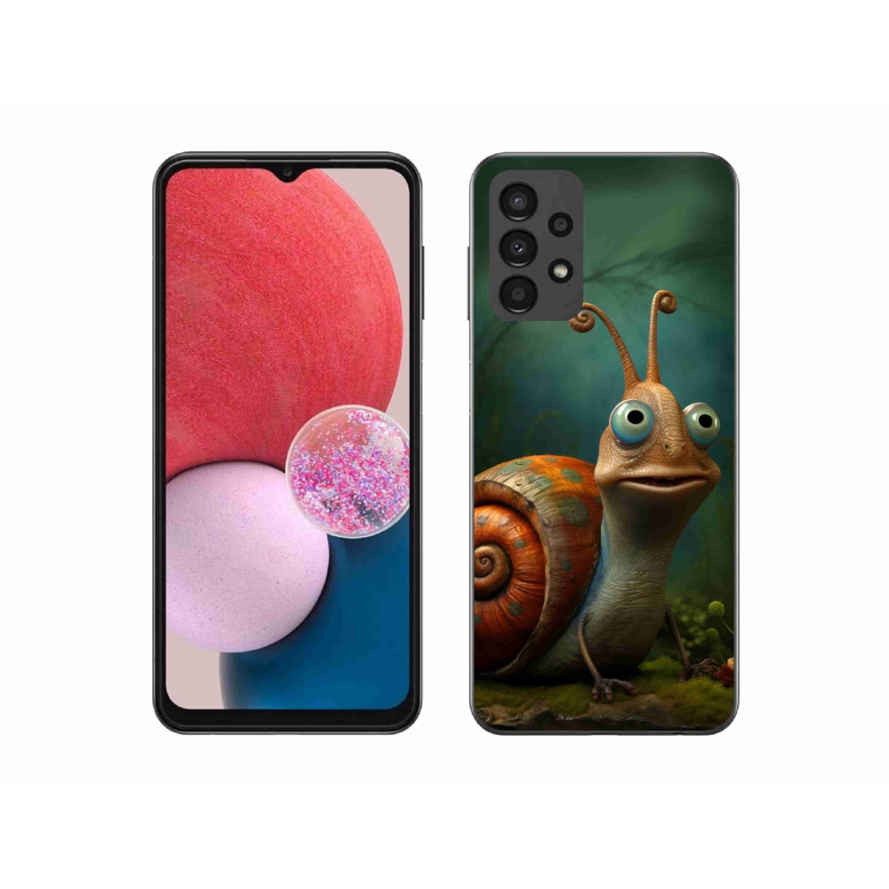 Gél védőburkolat mmCase Samsung Galaxy A13 4G - csiga