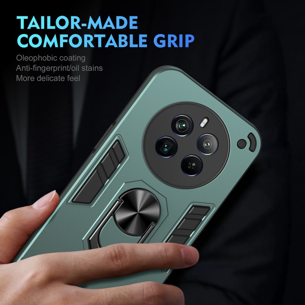 Tartós védőburkolat a Realme 12 Pro 5G/12 Pro+ 5G készülékhez - zöld